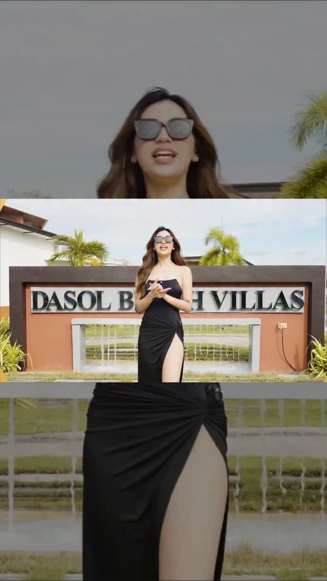 Dasol Beach Villas resort entrance and grounds